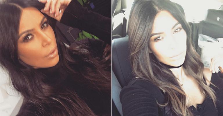 Kim Kardashian muda o visual e exibe cabelos mais claros e curtos