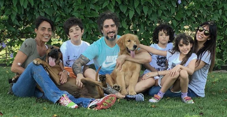 Marcos Mion: sua família em primeiro lugar