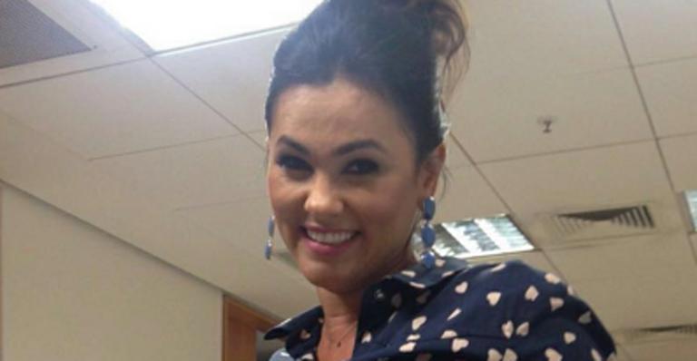 Grávida, Suzana Alves mostra o chá de bebê do primeiro filho