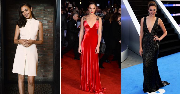 25 looks: conheça o estilo de Gal Gadot, a atriz que interpreta a Mulher-Maravilha nos cinemas