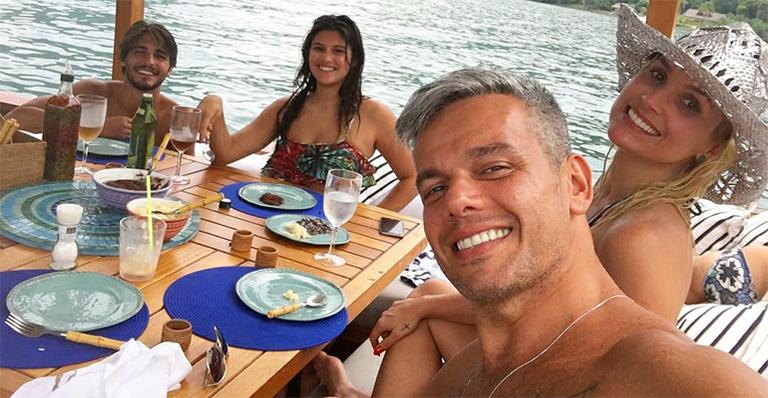 Otaviano Costa faz mistério sobre possível namoro de Giulia Costa