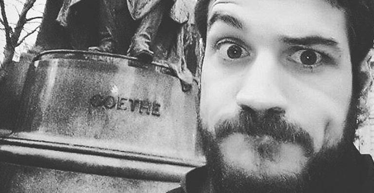 Marco Pigossi curte férias em Viena, na Áustria
