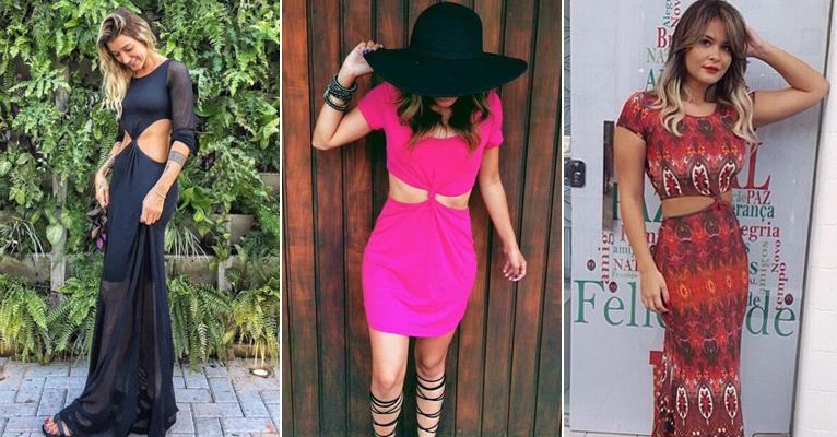 Vestido com nó na frente conquista as famosas e é opção sexy para todos os momentos