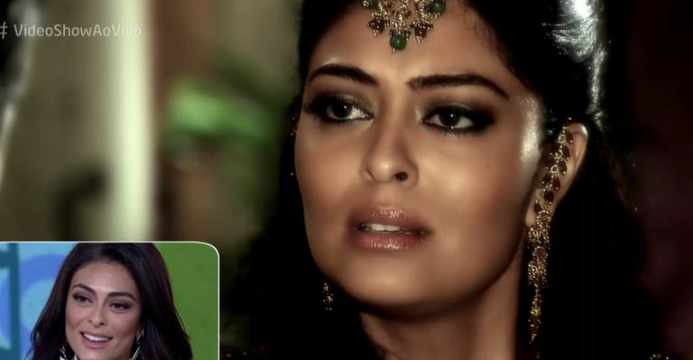 Juliana Paes conta que está revendo Caminho das Índias: ‘Estou curtindo mais agora’