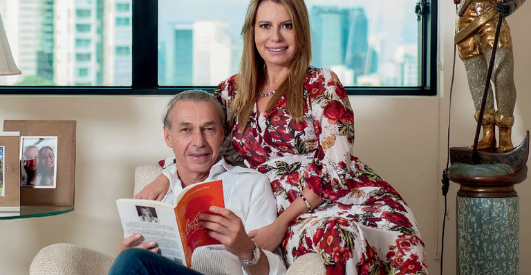 Ignácio Coqueiro e Carla Góes: sintonia e amor