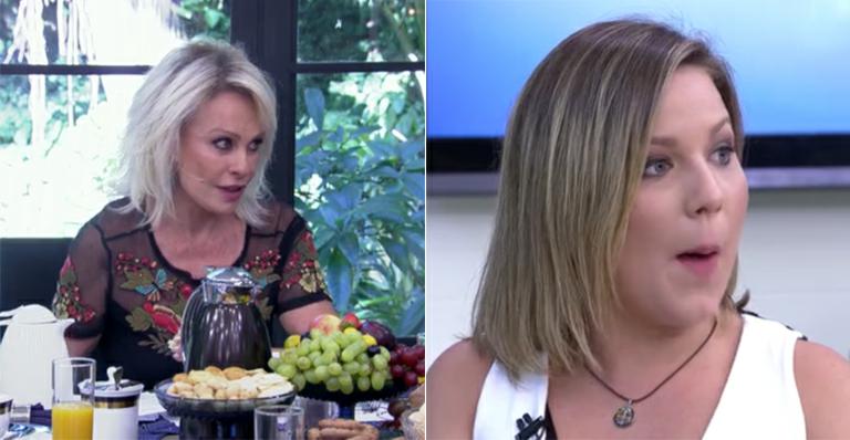Ana Maria Braga confronta Cacau sobre relacionamento com Matheus e causa climão no ‘Mais Você’