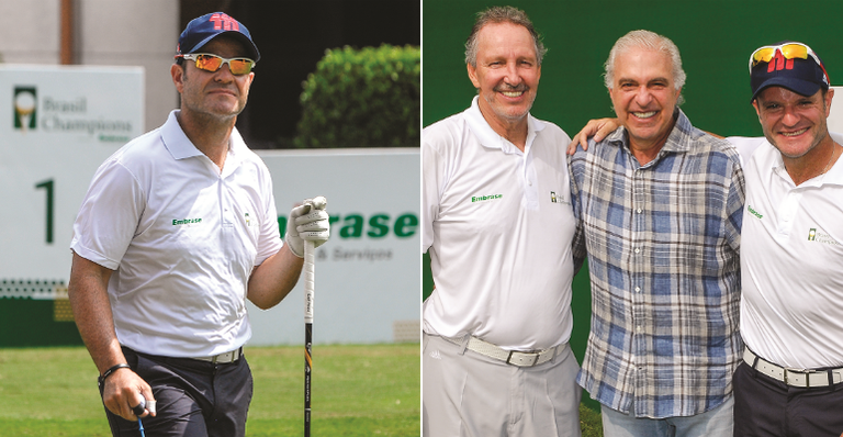 Rubinho: “Jogar golfe é muito mais difícil que pilotar”