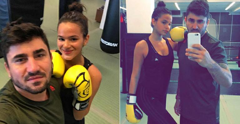 Bruna Marquezine aposta em luta para manter a forma