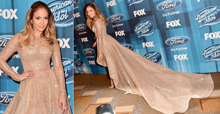 Jennifer Lopez arrasa com seu look na final do ‘American Idol’