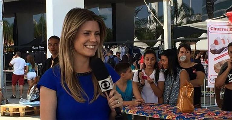Daiana Garbin, esposa de Tiago Leifert, se despede da TV Globo com agradecimento nas redes sociais