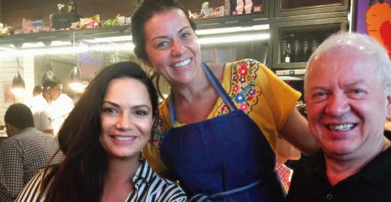 Luiza Brunet e Lírio Parisotto reatam o namoro