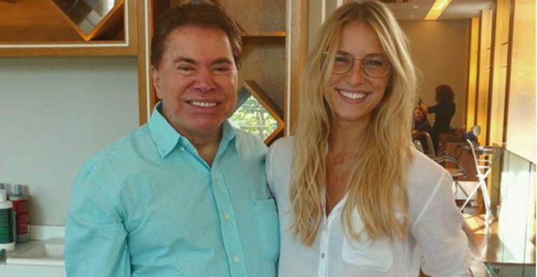 Atriz de Carinha de Anjo mostra encontro com Silvio Santos