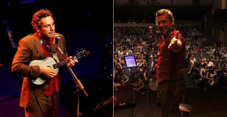 Alexandre Nero apresenta seu lado musical em teatro em São Paulo