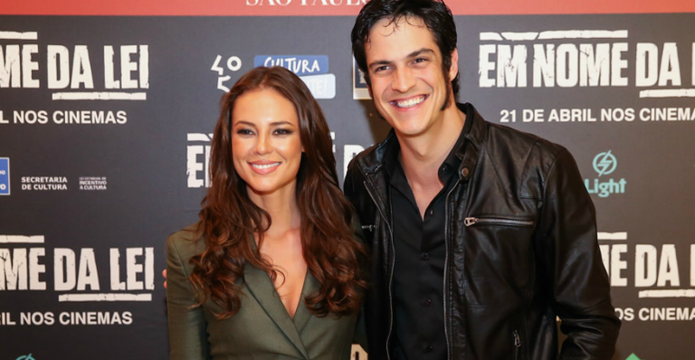 Paolla Oliveira e Mateus Solano repetem parceria no filme ‘Em Nome da Lei’