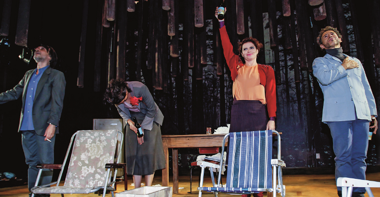Debora Bloch e Mariana Lima: juntas no palco