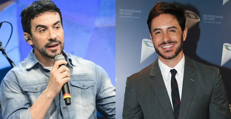 Ricardo Tozzi posa com Padre Fábio de Melo e fala sobre semelhança