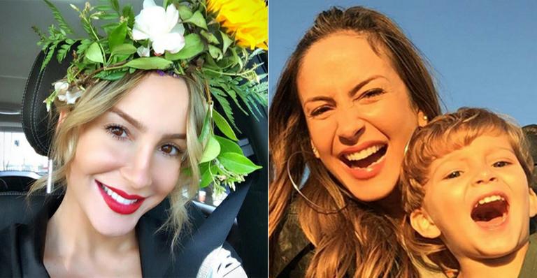 Claudia Leitte ganha mimo do filho, Rafael
