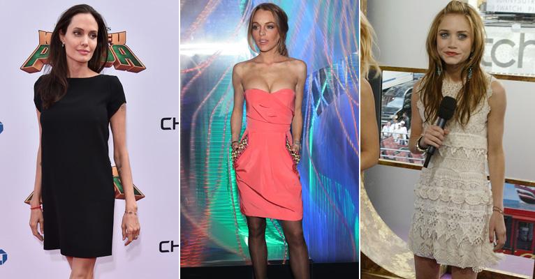 Magreza extrema: Veja 12 famosas que já sofreram com bulimia ou anorexia