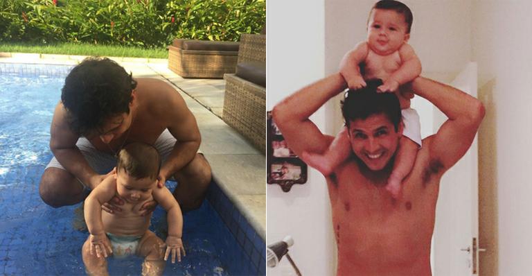 Ex-marido de Fernanda Gentil, Matheus Braga mostra fim de semana com o filho