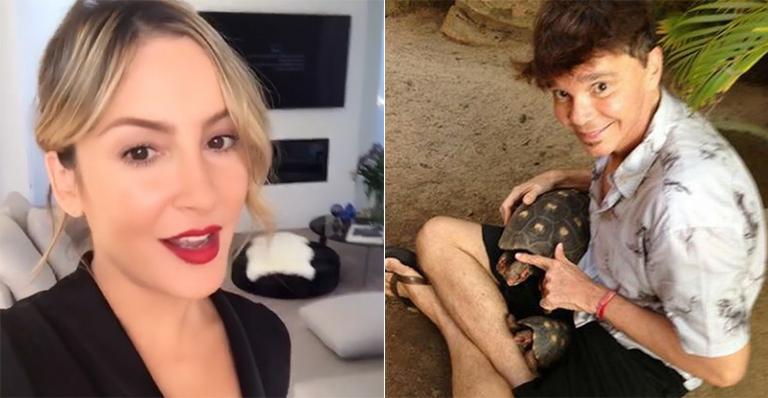 Claudia Leitte manda recado para Netinho e lamenta: ‘Faz tempo que não te vejo’