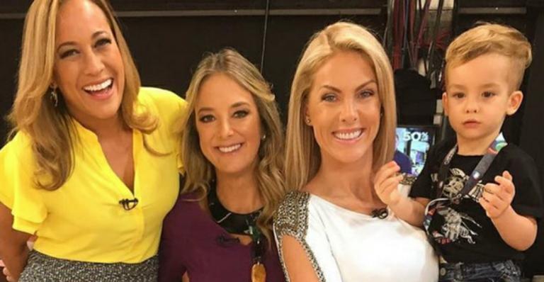 Ana Hickmann leva o filho na Record e fãs se surpreendem: “Está tão homenzinho”