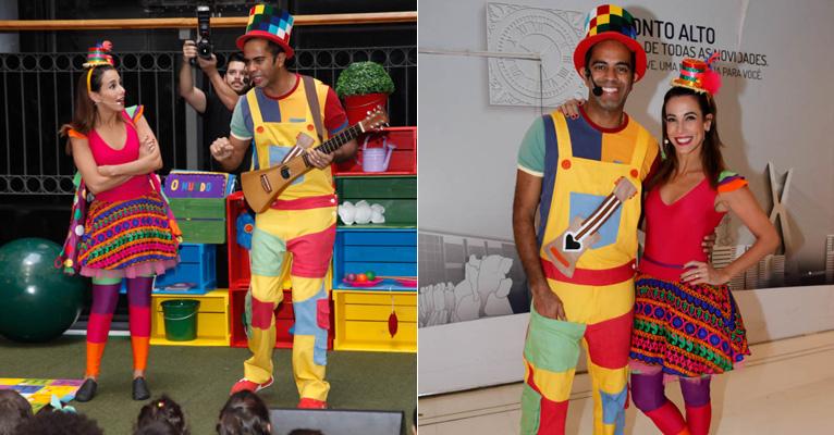 Diversão: Tania Khalill e Jair Oliveira apresentam espetáculo infantil em SP