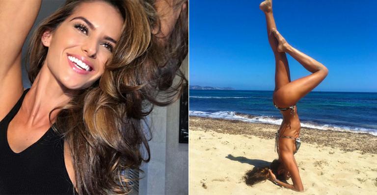 Longe do SPFW, Izabel Goulart cute férias na Espanha