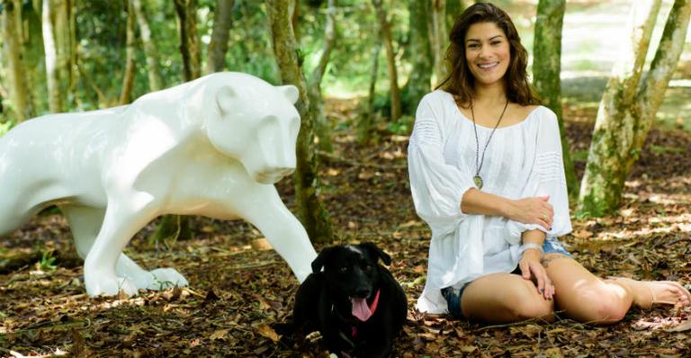 Priscila Fantin celebra boa fase na novela das 6, ‘Êta Mundo Bom’