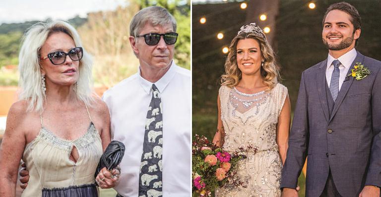 Ana Maria Braga abençoa casamento de Sofia e João