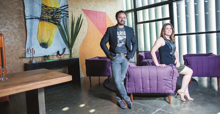 Luxuoso lounge da Editora CARAS alegra SPFW