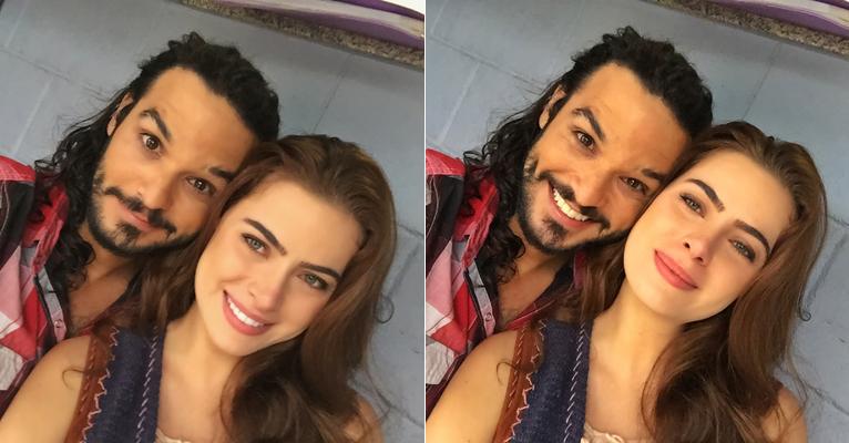 Rayanne Morais e Daniel Siwek falam sobre a amizade nas gravações de Os 10 Mandamentos