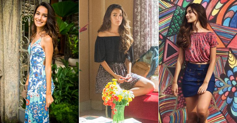 22 looks: O estilo romântico de Luciana (Marina Moschen), em Malhação