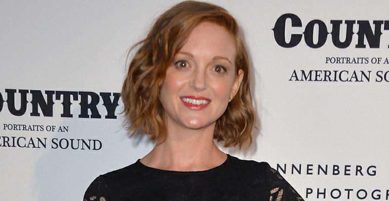 Jayma Mays, de ‘Glee’, está esperando seu primeiro filho
