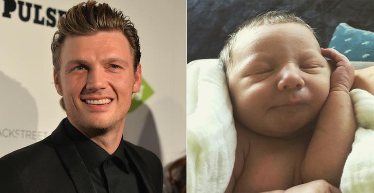 Nick Carter apresenta seu primeiro filho, Odin