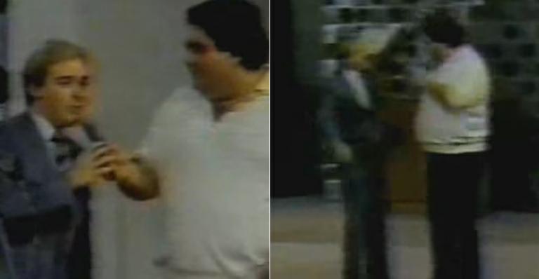 Na década de 80, Faustão dançou ‘Baile dos Passarinhos’ com Gugu na TV