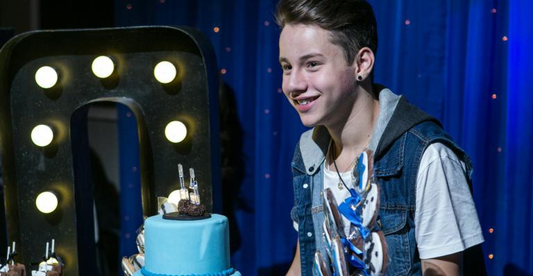 Léo Belmonte, de ‘Carrossel’, comemora seus 14 anos de idade