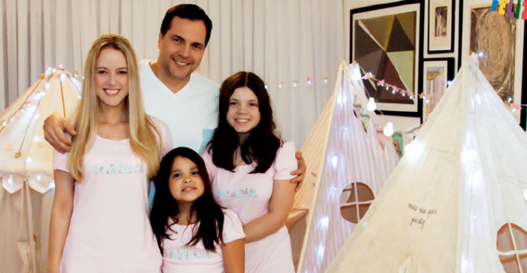 Daniel Boaventura celebra os 7 anos da filha, Isabela