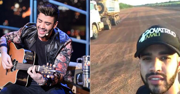 Que luxo! Gusttavo Lima constrói pista de avião em sua fazenda particular