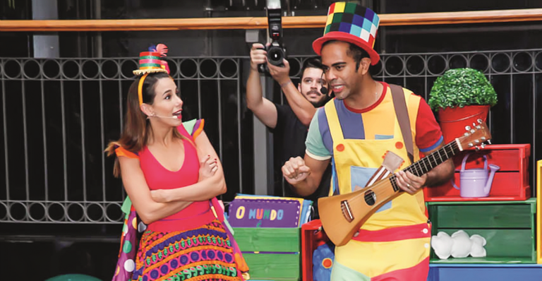 Tania Khalill e Jair Oliveira: casal faz show lúdico em São Paulo