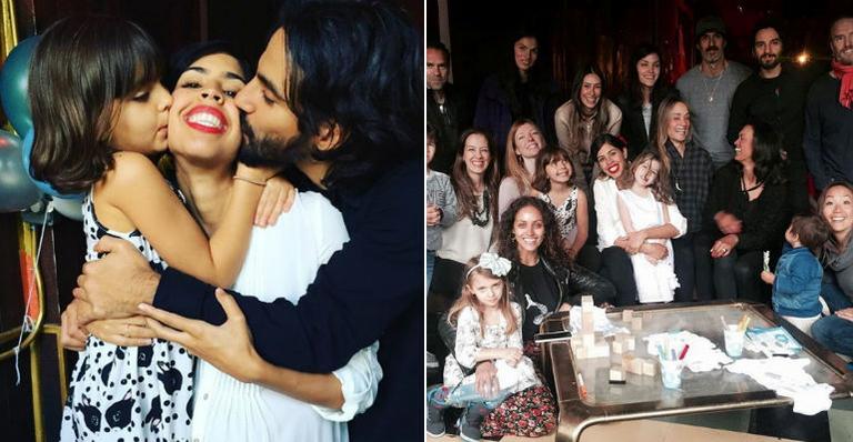 Bela Gil faz chá de bebê para o 2° filho, Nino, em Nova York