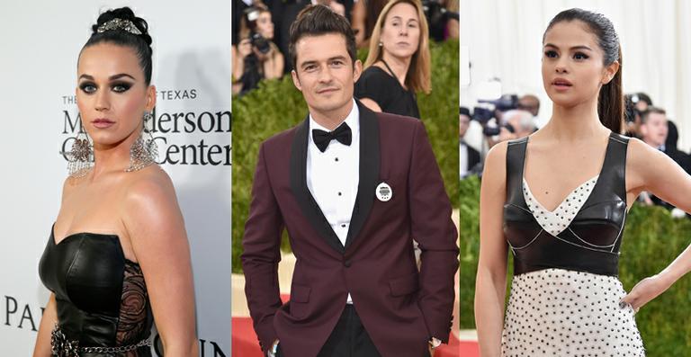Namorando Katy Perry, ator Orlando Bloom é flagrado com Selena Gomez