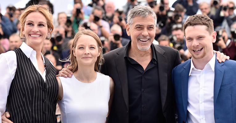 Cannes: Julia Roberts e George Clooney lançam filme dirigido por Jodie Foster