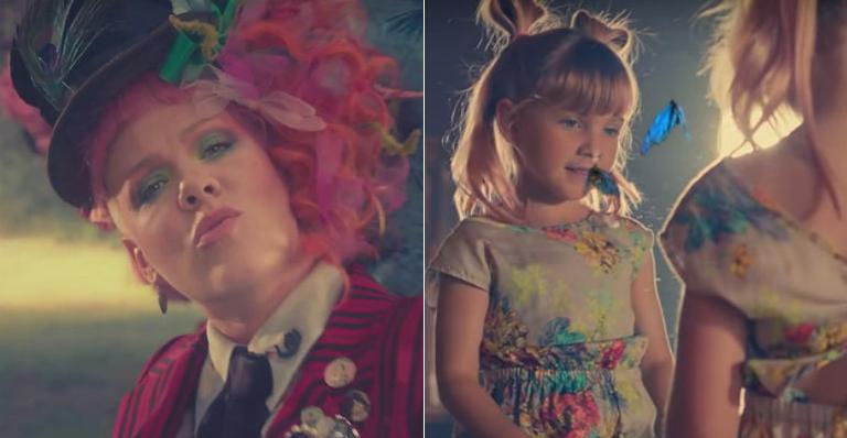 Ela cresceu! Pink estrela clipe ao lado da filha, Willow Sage Hart