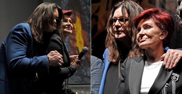Sharon Osbourne prestigia evento do ex-marido, Ozzy Osbourne