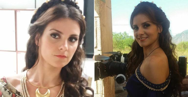 Carolina Chalita se diverte com seu papel em Os Dez Mandamentos: ‘Adoro as vilãs!’