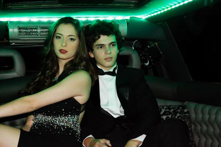 Matheus Lustosa e a irmã, Gabriella