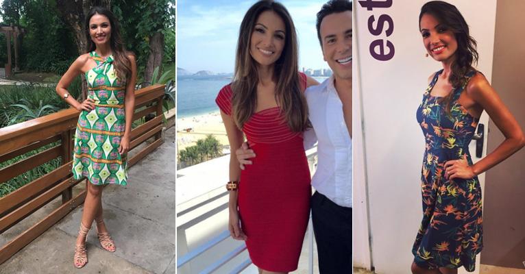 Patrícia Poeta: veja 25 looks coloridos e fofos da apresentadora do É de Casa