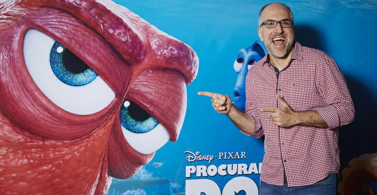Antonio Tabet dubla polvo mal-humorado em ‘Procurando Dory’