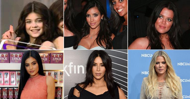 Veja como a família Kardashian mudou nos últimos 9 anos, desde a estreia de seu reality show em 2007