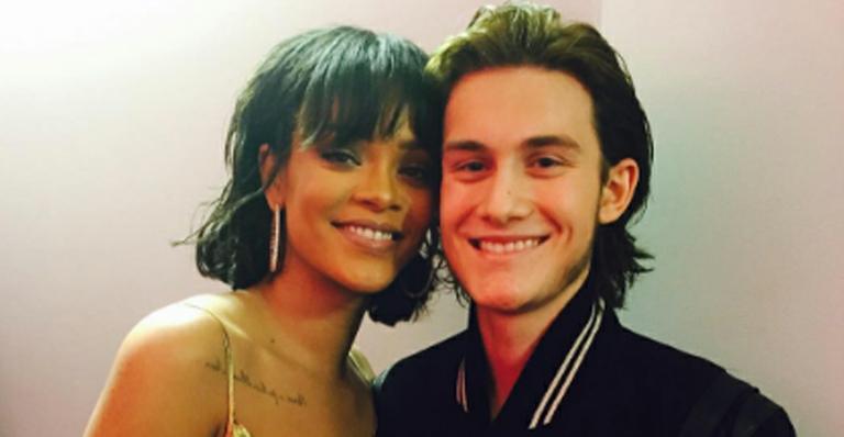 Filho de Celine Dion tieta Rihanna e faz sucesso nas redes sociais